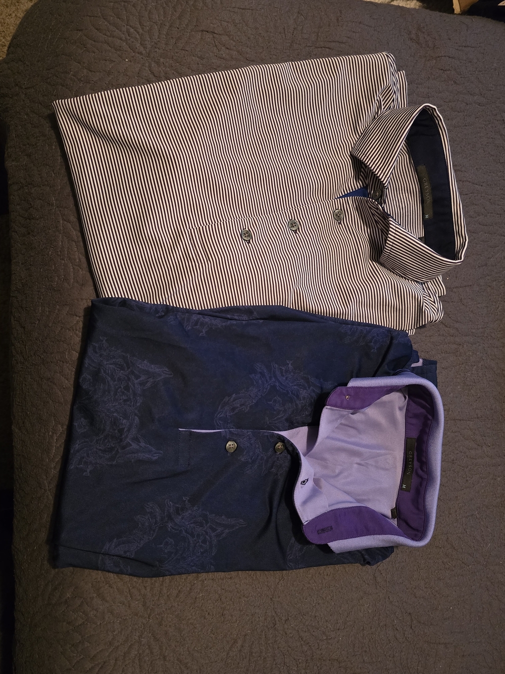 2 Greyson Golf Polos